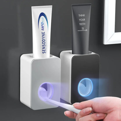 Dispensador Automático De Pasta De Dientes De Pared - Sistema Sin Contacto Para El Baño, Fácil Instalación