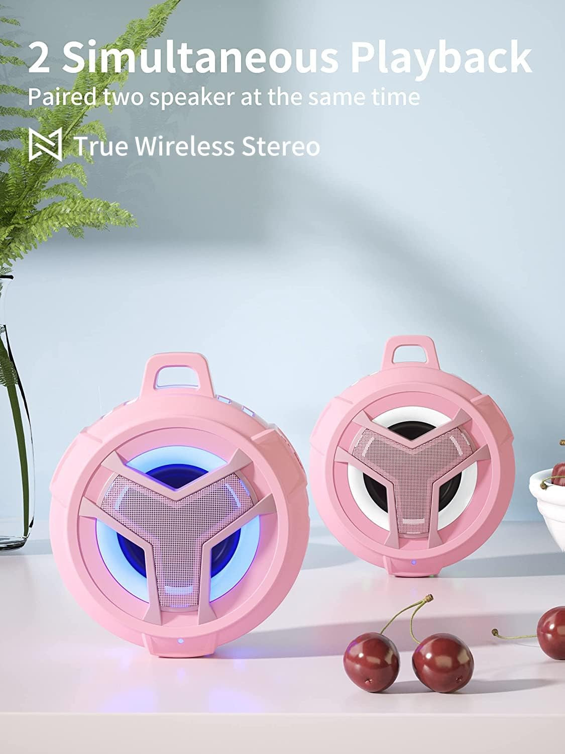 Altavoz Bluetooth  Flotante Impermeable IP67 - 24H De Batería, Para Ducha, Piscina Y Playa